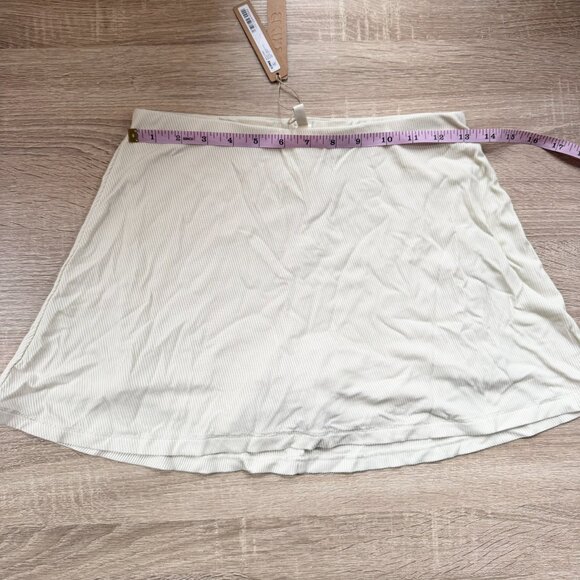 NWT SKIMS Soft Lounge Mini Skort Bone Cream Small - Picture 6 of 12